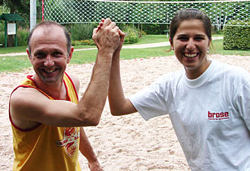 Gert und Ingrid (Patrick nicht im Bild)