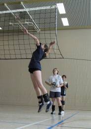 ...und schmettern sieht auch ganz gut aus...