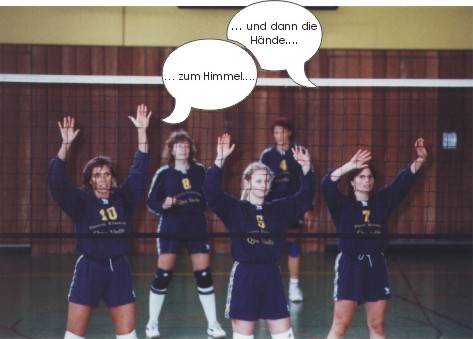 Die Hnde zum Himmel ...