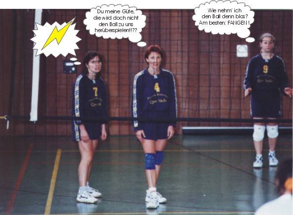Na wo bleibt denn der Ball?